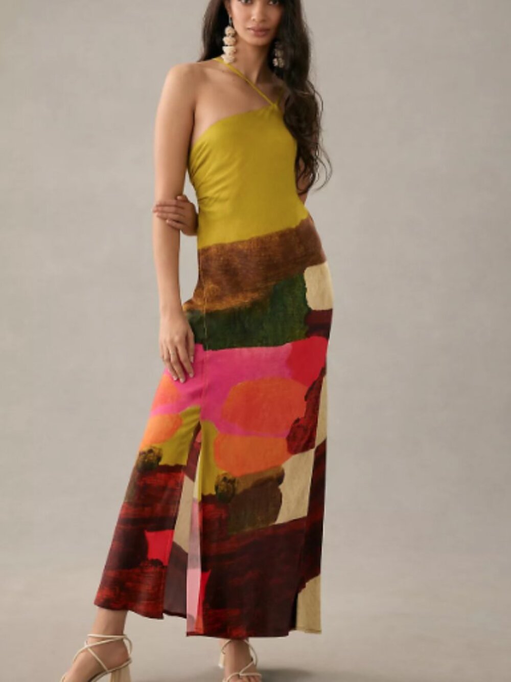 Anthropologie Bl-nk Slip Dress